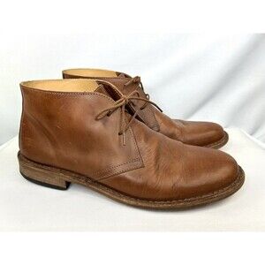 Astorflex Brown Leather Chukka Boot Made in Italy Men's Size 45 US 11.5